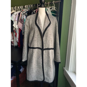 Women's M & S Jacket /Coat Size XL Gray and Black